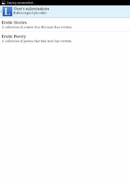 Literotica screenshot 4