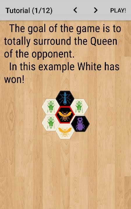Hive with AI (board game) screenshot 3