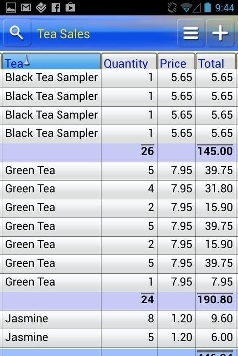 SailformsPlus Forms Database screenshot 1