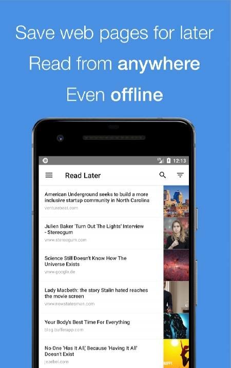 PaperSpan - Read Later Offline screenshot 1