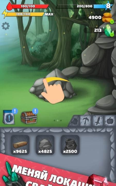 Survival Clicker gameplay screenshot 2