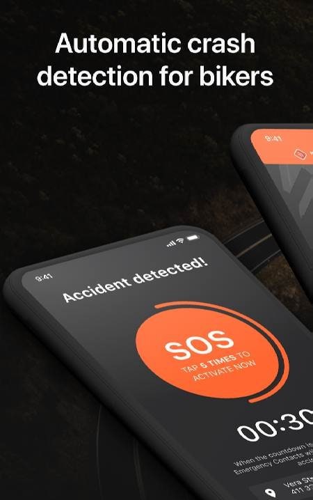 Detecht - Motorcycle App & GPS screenshot 1
