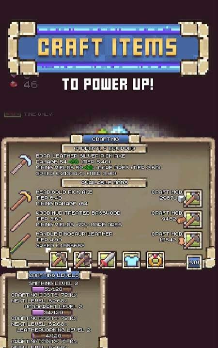 Idle Pocket Crafter: Mine Rush Screenshot 3