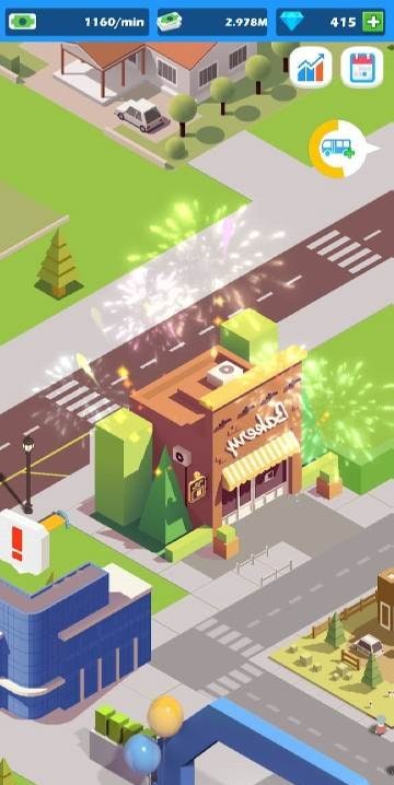 Idle Commercial Street Tycoon screenshot 1