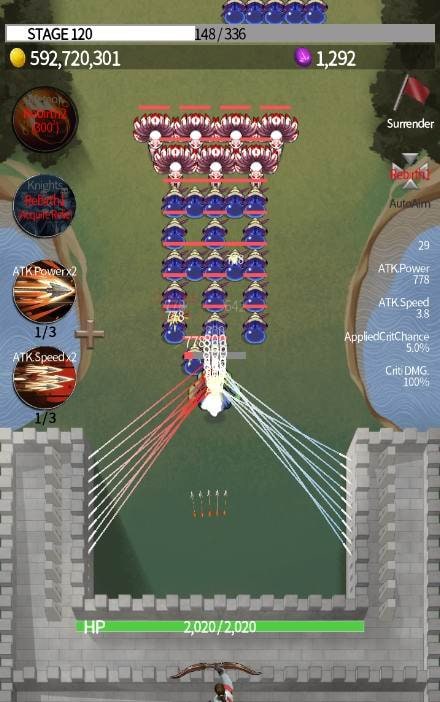 CastleDefense : RaiseArcher screenshot 1