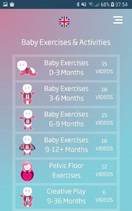 Baby Exercises & Activities - Baby Development App screenshot 4
