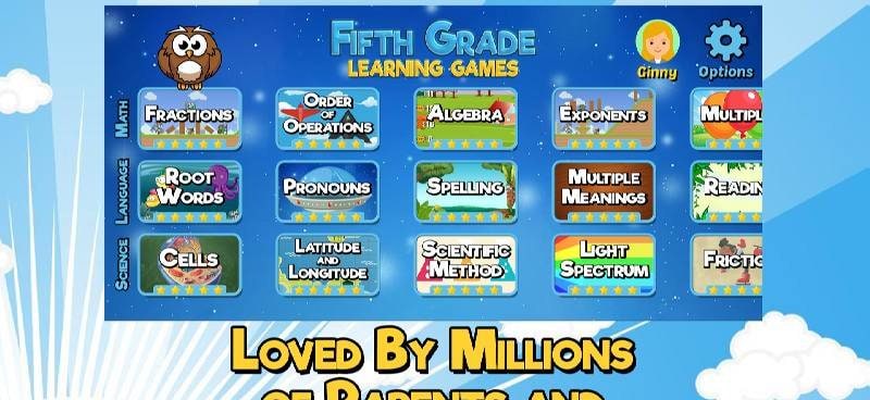 Fifth Grade Learning Games screenshot 4