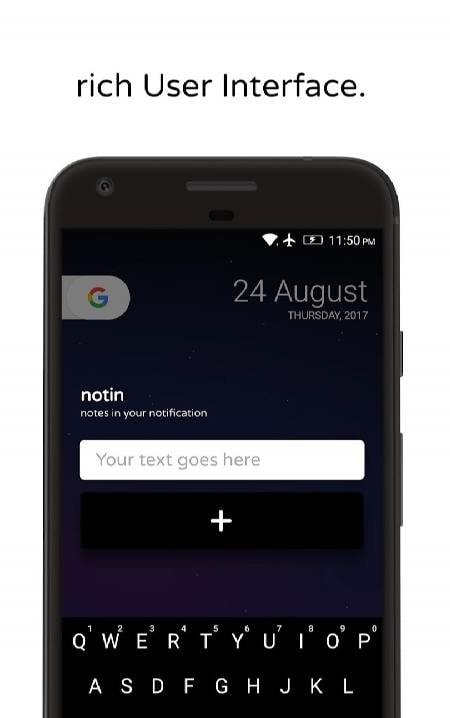 notin - notes in notification screenshot 2