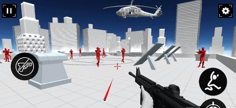 Super Slow : Slow Gun Shooting Game screenshot 1