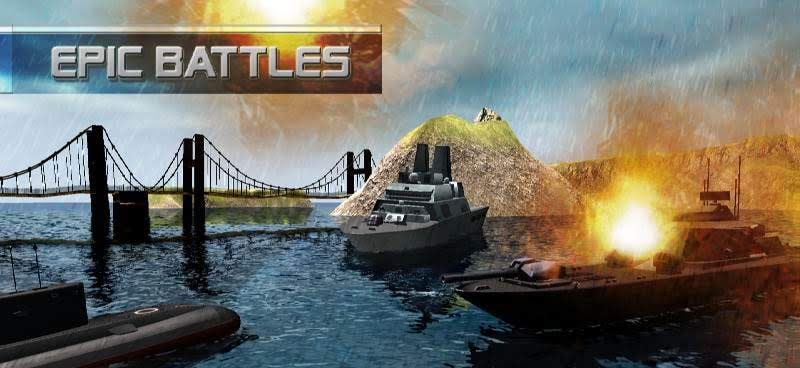Submarine Simulator : Naval Warfare tactical map 3