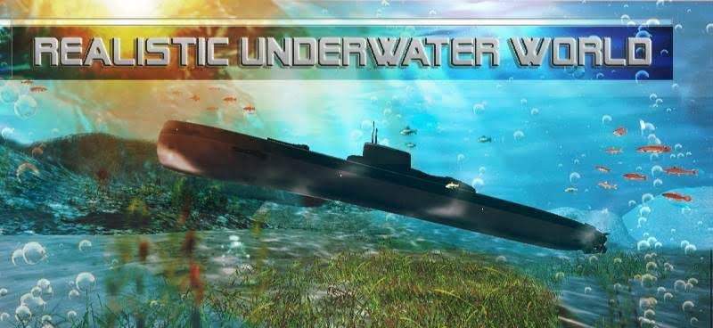 Submarine Simulator : Naval Warfare combat view 2