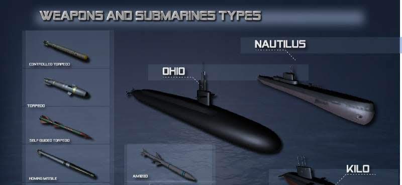 Submarine Simulator : Naval Warfare submarine selection 4