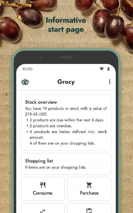 Grocy: Self-hosted Groceries Management screenshot 4