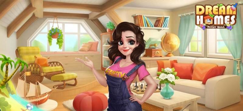 Dream Homes - Mansion Design puzzle interface 3