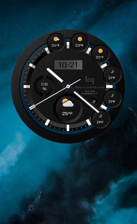 Clock Widgets With Weather screenshot 1