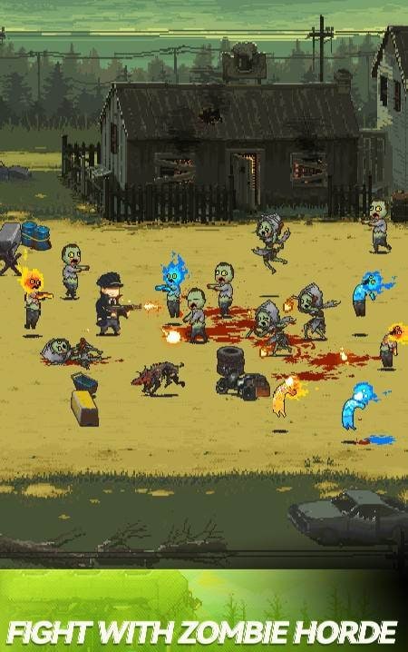 Zombie Fighter: Hero Survival screenshot 2