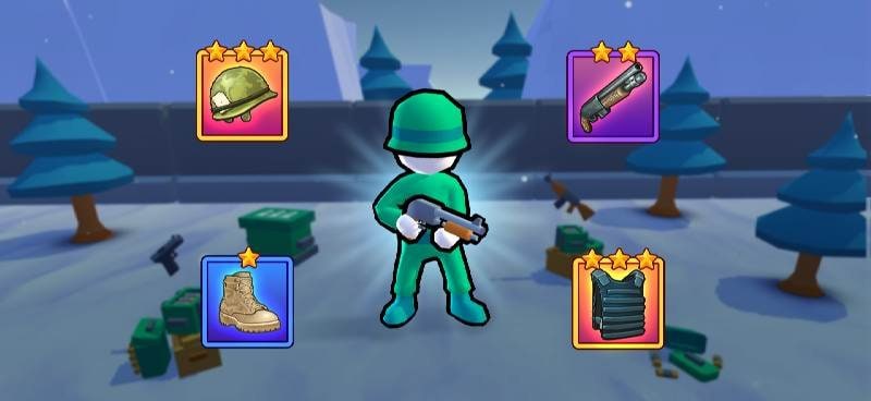 Stickman of Wars: RPG Shooter screenshot 1