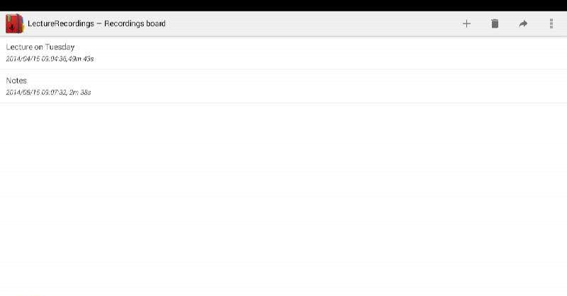LectureRecordings screenshot 1