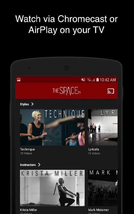 The Space TV: Dance Classes Online, Shows, & More! screenshot 4