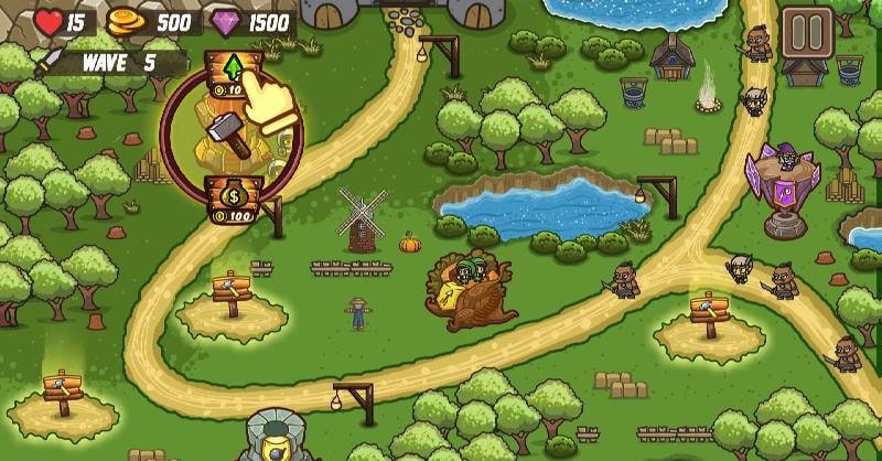 Castle Defender: Fortress Hero screenshot 1