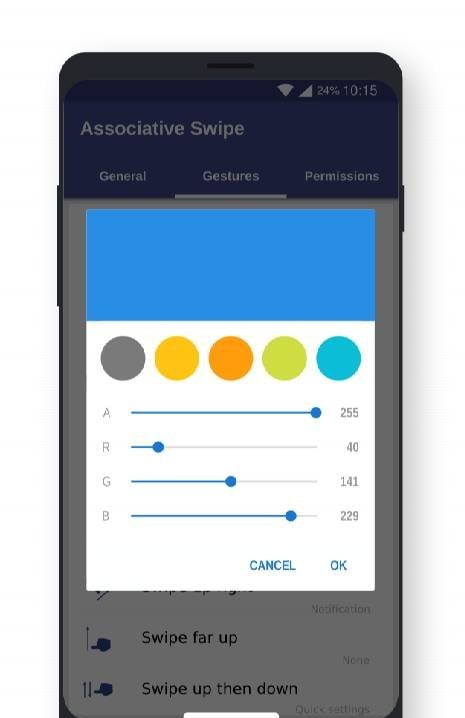 Associative Swipe (Home button) screenshot 4