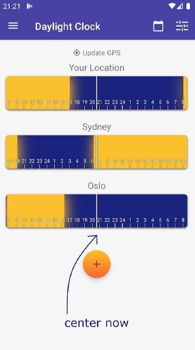 Daylight Clock: Sunrise/Sunset screenshot 3