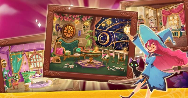 Witch & Cats - Match 3 Puzzle screenshot 3