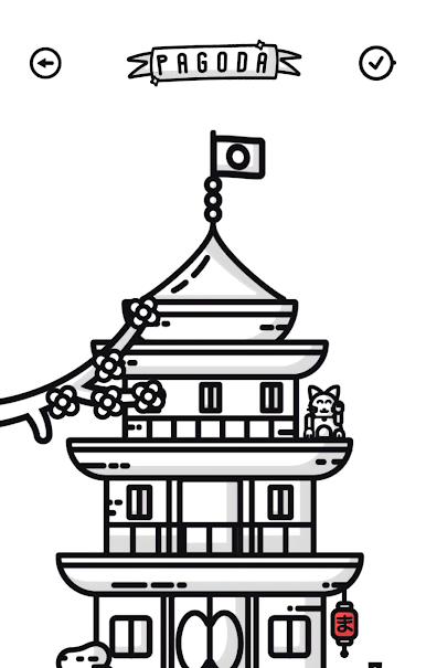 Cessabit: a Stress Relief Game hand-drawn art showcase