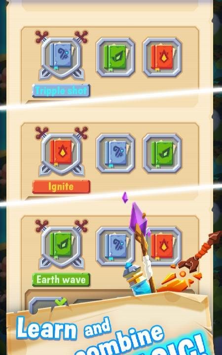 Legend of Mage gameplay screenshot 2
