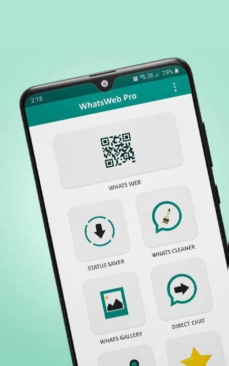 First screenshot of WhatsWeb Pro