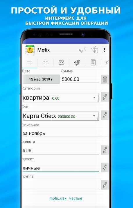 Money Manager in Excel screenshot 2
