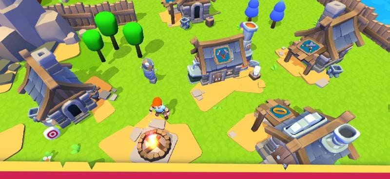 Craft and Battle: Idle Knight screenshot 1