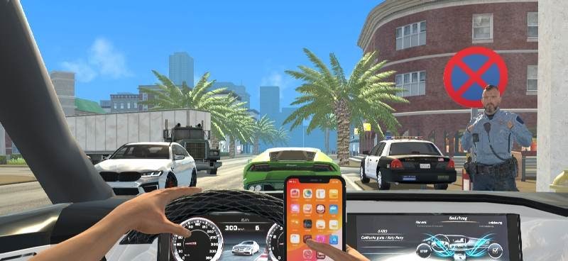 Car Simulator City Drive Game gameplay screenshot 1