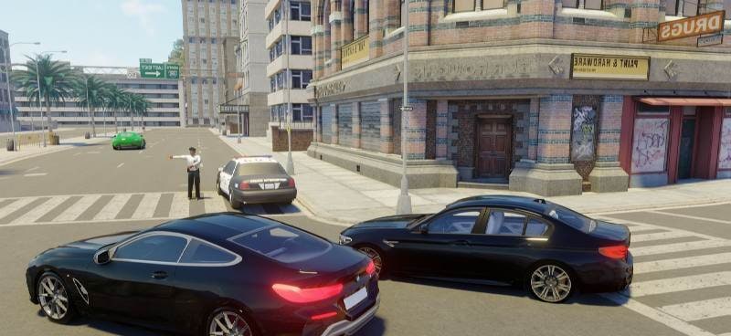 Car Simulator City Drive Game gameplay screenshot 2