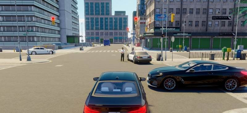 Car Simulator City Drive Game gameplay screenshot 4