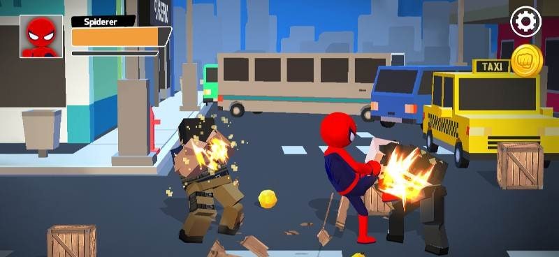 Stickman vs Craftman Fight screenshot 1