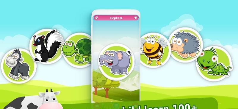 Animal Sounds for Kids screenshot 1