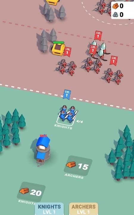 Age of Siege battlefield view