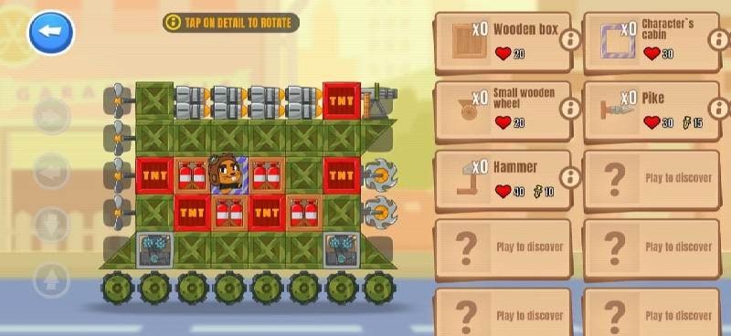 Boom-Boom Cars: Craft & Fight! screenshot 2