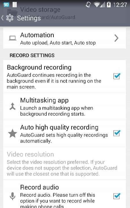 AutoGuard Dash Cam screenshot 4