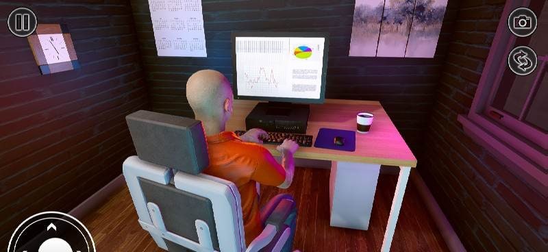 Internet Ofline Gamer Cafe Sim screenshot 1