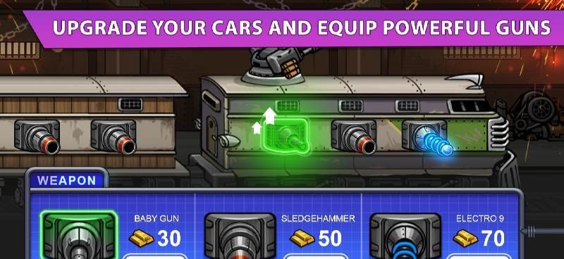 Rails of Fury: Post Apocalyptic PvE Train Survival screenshot 2