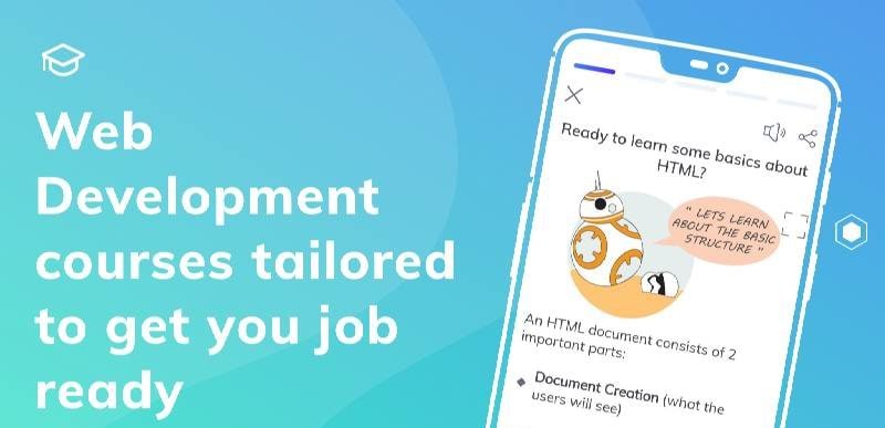 Learn Web Development: Tutorials & Courses screenshot 1