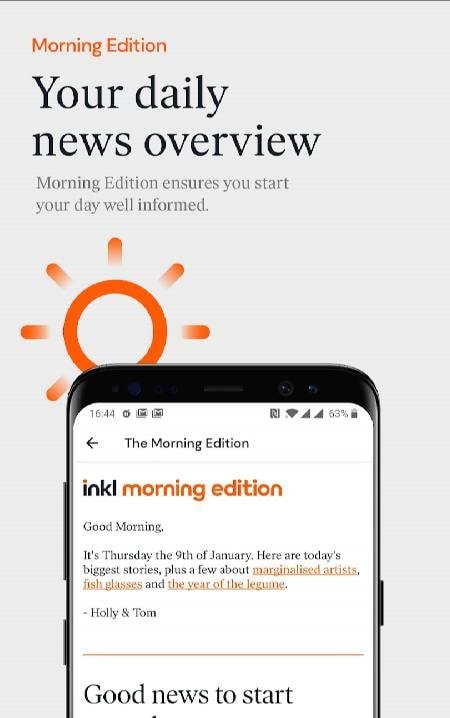 inkl: Read news without ads, clickbait or paywalls screenshot 2