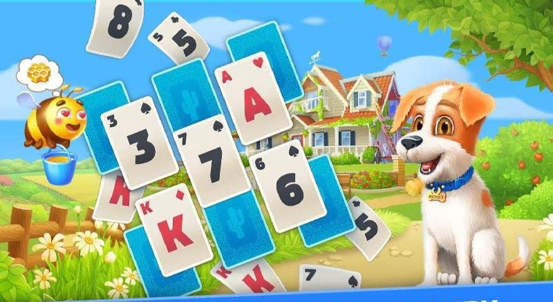 Solitaire: Texas Village screenshot 2