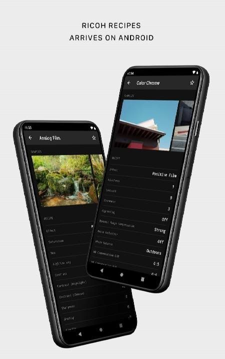 Ricoh Recipes — JPEG Settings screenshot 1
