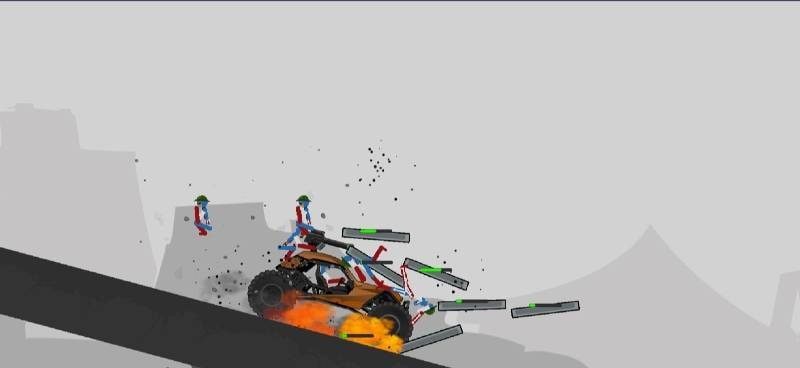 Stickman Race Destruction screenshot 3