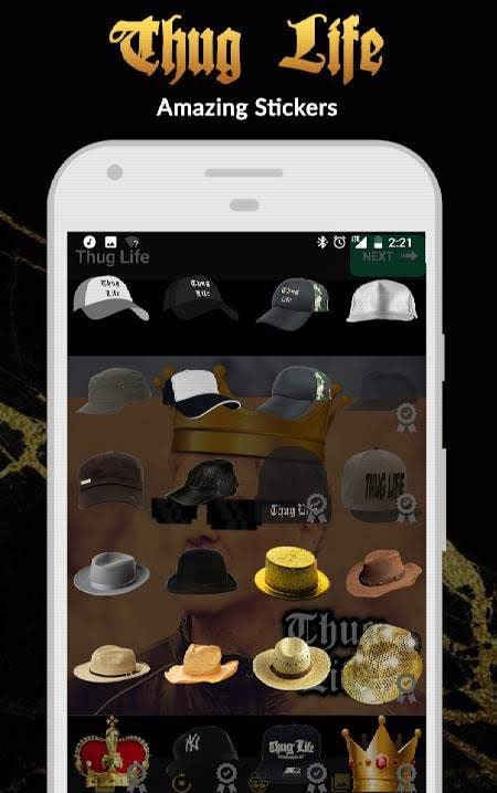 Thug Life Stickers: Photo Editor screenshot 2