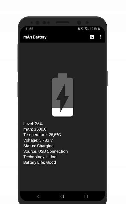 mAh Battery Pro screenshot 3