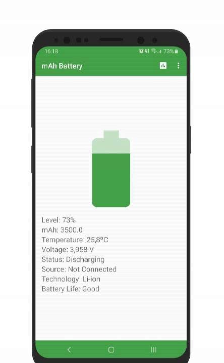 mAh Battery Pro screenshot 1